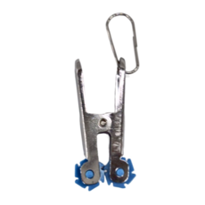 雙手萬能 不鏽鋼秒收強力夾, 粉紅色滾輪款 Set 5件組, 20127N, 1組