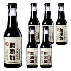 KIMLAN 金蘭 無添加原味醬油, 500ml, 6瓶