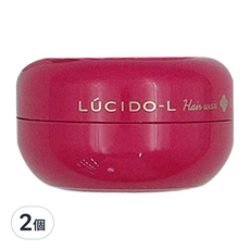 LUCIDO-L 樂絲朵 蓬鬆持久O型腊(小) P-32894, 超強塑型力 O字型頭頂蓬鬆感維持, 20g, 2個