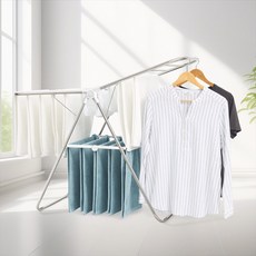 조은리빙 국내생산 이동접이식 Y형 빨래건조대, 화이트