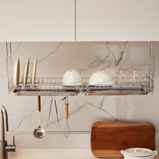 Tres Belle 寬版水槽架 銀色 800, 單一顏色, 1 個