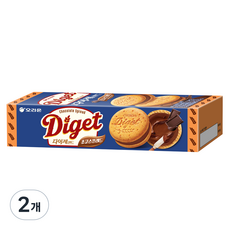 오리온 다이제샌드 초코스프레드 2p, 98g, 2개
