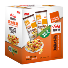 ViVa 萬歲牌 綜合纖果, 精選果乾及堅果 綜合營養 一包到位, 1盒