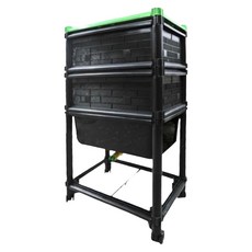 Vegetable Seed 蔬菜工坊 2層可分離廚餘堆肥箱 + 水箱 D17TW, 1組