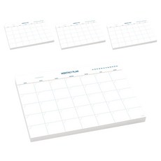 SokkubAttic 月間計畫本 120g, 4個, 混色