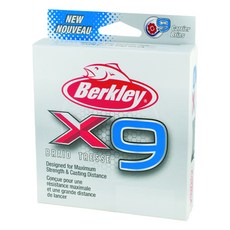 Berkley 貝克力 X9 九股編織PE線 X9B33050-22, 九股編織PE線 白色, 1條