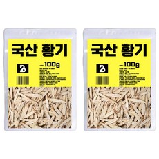 비니플랑센 국산 황기 절편, 100g, 2개
