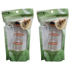 護立康 疊疊防潮保健盒，PP(聚丙烯共聚物)材質，ABS、矽膠，可拆卸設計, 2個