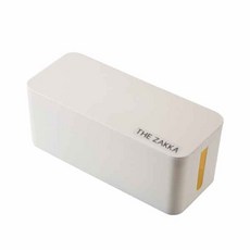 THE ZAKKA 電線收納盒 白色 XL號, 1組