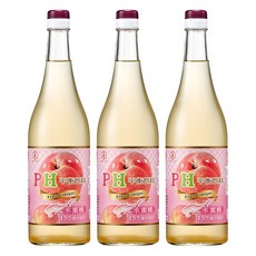 KONG YEN 工研 750PH水蜜桃飲料, 750ml, 3瓶