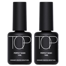 DGEL 美甲封層膠, 單色, 14ml, 2瓶