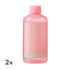 에이프릴스킨 핑크알로에 비타토너, 2개, 250ml