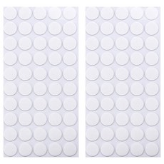 Kohimo 高強度圓形雙面膠帶 30mm 4W138 50入, 2個, 透明