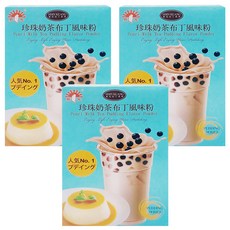 新光洋菜 珍珠奶茶布丁粉, 100g, 3盒
