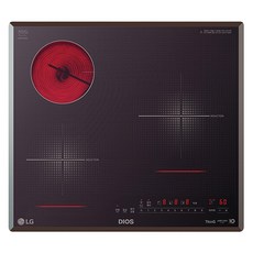 LG전자 디오스 전기레인지 인덕션 2구 하이라이트 1구, BEY3MPST, 방문설치