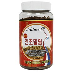 내츄럴한 열풍 건조 밀웜 대, 88g, 1개
