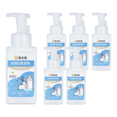 黃金盾 奶瓶蔬果清潔劑 極致五合一酵素 無香精、無Parabens、無著色劑 泡沫易沖洗, 500ml, 6瓶