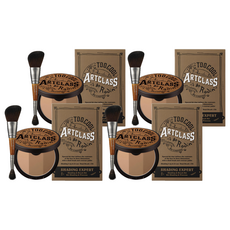 투쿨포스쿨 아트클래스 바이로댕 쉐딩 9.5g + 듀얼 컨투어 브러쉬, 클래식, 4개