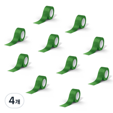 Daybyday 데이바이데이 밴드 2.5cm x 4.5m 그린, 4개, 10개입