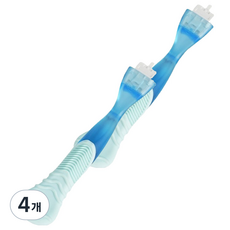 IROW 女性用三層刮鬍刀 藍色, 4個, 1入