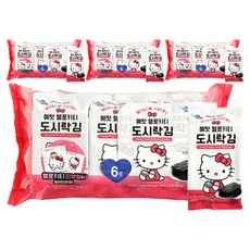 예맛 헬로키티 도시락김 6p, 24g, 4개