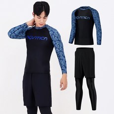 aquatica 男款防曬衣上下套裝 AQAMAU-PL