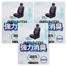 ST 雞仔牌 消臭力 車用消臭劑 車坐墊下用 無香料 300g, 3個