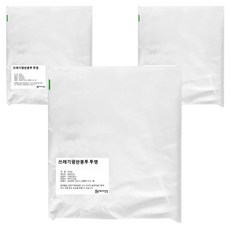 에스디 투명 쓰레기 평판 봉투 100p, 20L, 3개