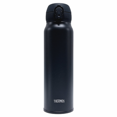THERMOS 膳魔師 真空斷熱保溫瓶 JNL-756 黑色 750ml, 安全扣環防漏, 單指按壓輕鬆拆卸, 可拆飲口方便清洗, 1個