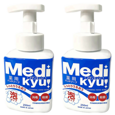 Medi kyu 保濕潔淨洗手慕斯, 250ml, 2瓶
