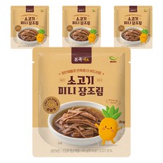 본죽키즈 소고기 미니 장조림, 80g, 4개