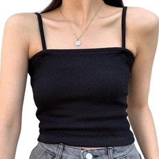 可調平口百搭帶胸墊背心 M807