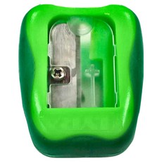 LYRA Groove 3合1胖胖三角洞洞筆專用削筆器, 顏色隨機, 1個