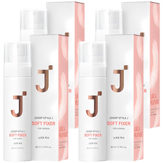 제이숲 스타일제이 포우먼 헤어 소프트 픽서, 80ml, 4개