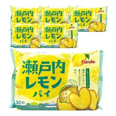 Furuta 古田 瀨戶內檸檬派, 酥脆口感, 酸甜開胃, 單獨包裝, 195g, 6袋