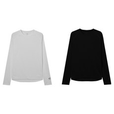 rrig 女款Essential透氣孔長袖T恤 2件組 RATS0221