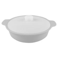 SiliPot 鉑金矽膠多功能蒸鍋 冷灰, 24cm, 1個