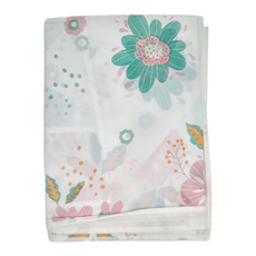 FANCY LIFE 洗衣機防塵罩, 1個, 85 x 58 x 62cm, 白色花樣