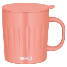 THERMOS 膳魔師 不鏽鋼真空保溫馬克杯, 珊瑚粉, 550ml, 1個