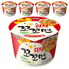 paldo 八道 大碗裝泡菜咕咕雞湯麵 105g, 5入