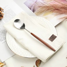 Bogen 韓國產楓木餐具漆湯匙, 混合色, 1個