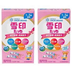 SNOW 雪印 TOUCH 達智 成長配方1~3歲 盒裝 140g, 10包, 2盒