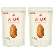 너트리 볶음 아몬드, 500g, 2개