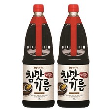 덕화 참맛기름, 1.8L, 2개