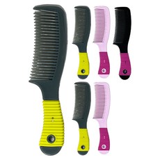 Darkness 橡膠握柄直梳, 6個, 隨機出貨