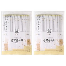 순수한집 곤약쫀드기 현미맛, 375g, 2개