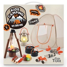 MY LITTLE TIGER 孩童露營遊戲組, 混色, 1組