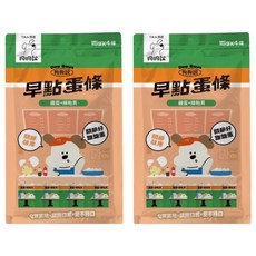 T.N.A. 悠遊 狗狗說 早點蛋條全齡犬肉, 60g, 2個, 雞蛋 + 綠貽貝