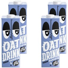 allgood 오트 드링크 바리스타, 1L, 4개