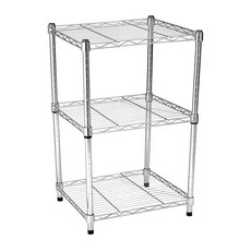 3層金屬置物架 450*350*900mm+輪子組, 單色